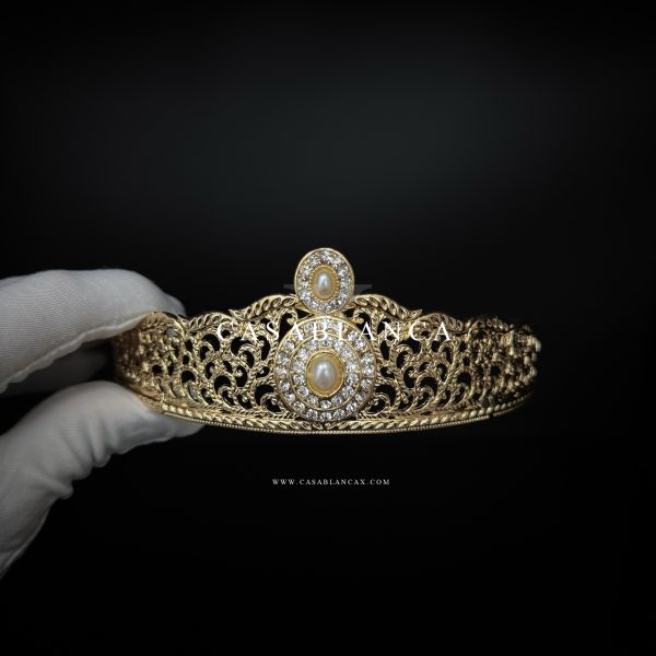 Corona d'oro Taqlidi con perle - Sensua Opulence - Immagine 2