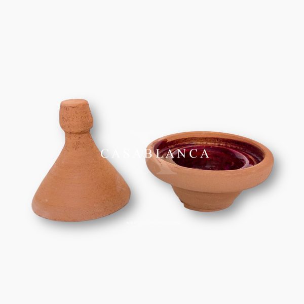 Aker Fassi - Rouge traditionnel dans un mini tajine du Maroc - Image 2
