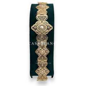 Gouden Marokkaanse Parel Riem - Glacia Opulence - immagine 3