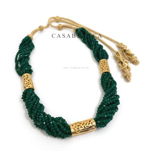 Lange Groene Gouden Ketting - Jara - Image 2