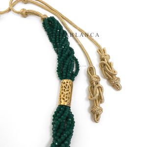 Lange Groene Gouden Ketting - Jara - Image 3