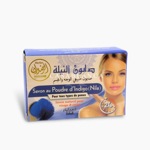 Sapone Nila Blu dal Marocco - Herbo - Immagine 2