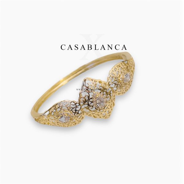 Bracciale Taqlid in oro marocchino - Romia - Immagine 2