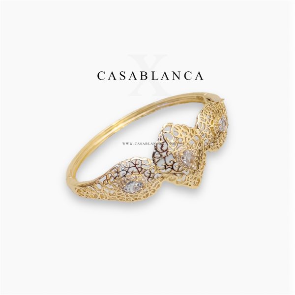 Bracciale Taqlid in oro marocchino - Romia - Immagine 3