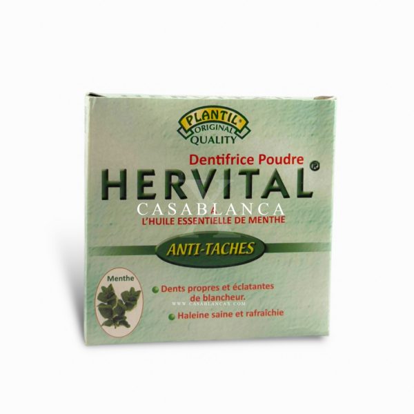 Tandpasta Poeder Munt Vers - Hervital - Image 2