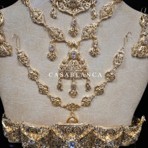 Gouden Marokkaanse Bruidssieraden Set - Rocca - Afbeelding 4