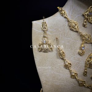 Gouden Marokkaanse Bruidssieraden Set - Rocca - Afbeelding 5