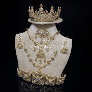 Gouden Marokkaanse Bruidssieraden Set - Rocca - Afbeelding 3