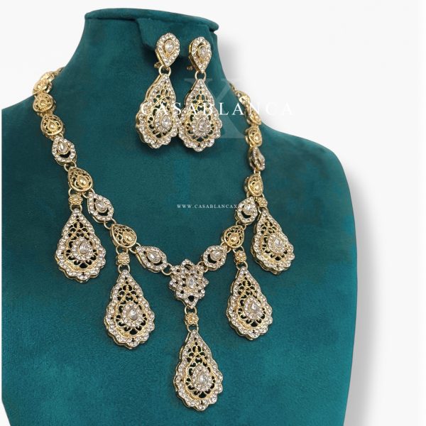 Ensemble de colliers marocains dorés - Mazia - Image 3