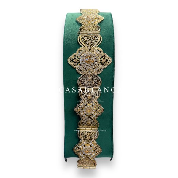 Golden Moroccan Belt Champagner - Amia - Bild 2
