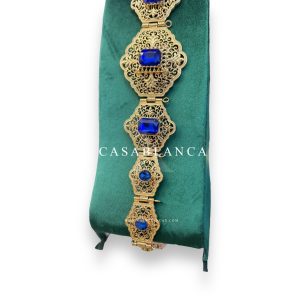 Gouden Ceintuur Blauw - Jama - Image 3