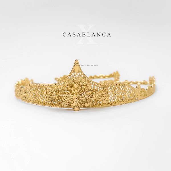 Couronne en or simple et traditionnelle - Jymena