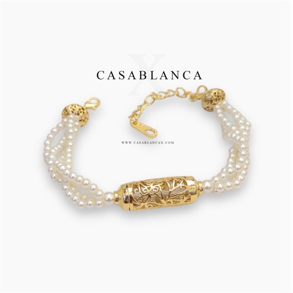 Gouden Parel Armband - Dalia - Afbeelding 2