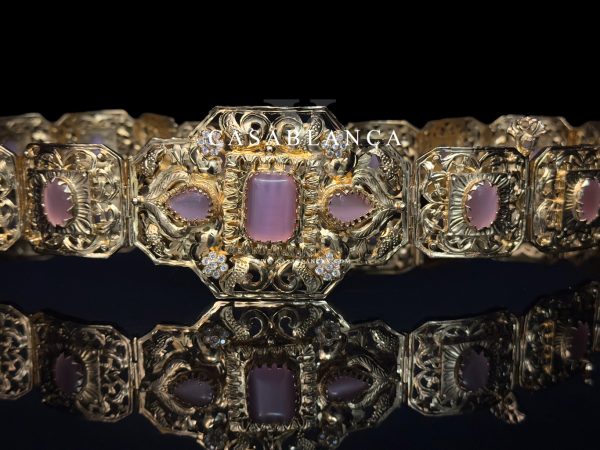 Goldenes marokkanisches Mdamma Pink - Jimya - Bild 6
