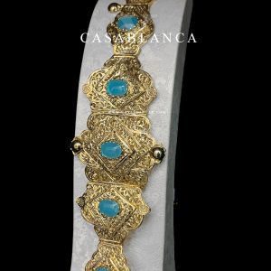 Gouden Mdamma Riem Blauw - Sbaa – Image 3