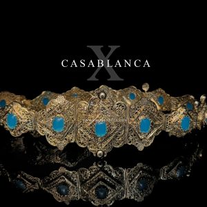 Gouden Mdamma Riem Blauw - Sbaa – Image 4