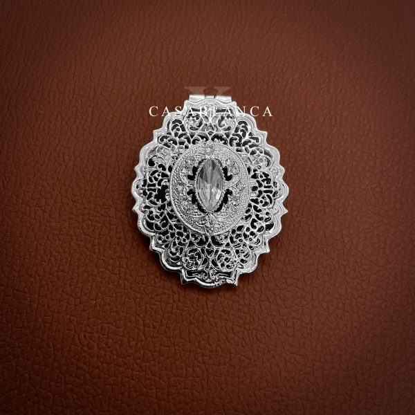 Broche marocaine en argent - Tarz - Image 2