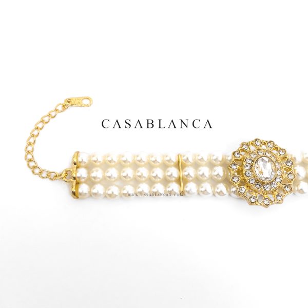 Gouden Parel Armband - Jafya - Afbeelding 3