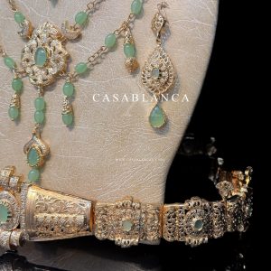 Bruidssieraden Set Goud Mint - Mashia – Image 4