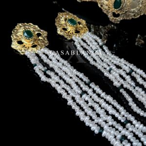 Marokkaanse Traditionele Bruidssieraden Set Henna Groen - Camry - Afbeelding 4