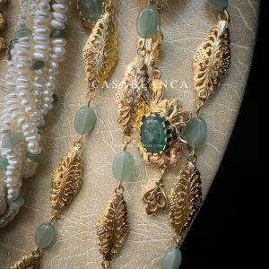 Gouden Marokkaanse Bruidssieraden Set Goud Groen Mint - Lymra - Afbeelding 8