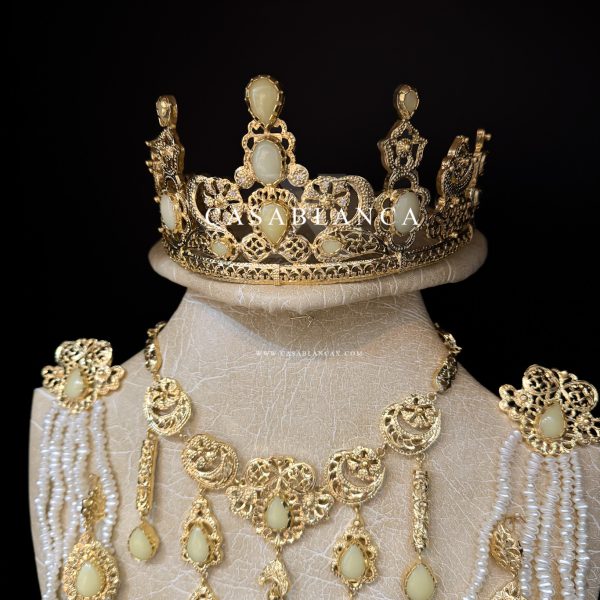 Set di gioielli da sposa marocchini in oro - Miel - Immagine 3