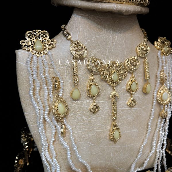 Set di gioielli da sposa marocchini in oro - Miel - Immagine 4