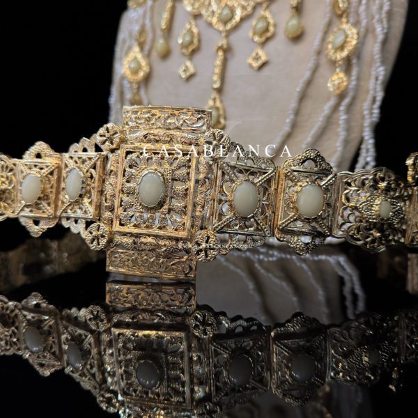 Set di gioielli da sposa marocchini in oro - Miel - Immagine 6