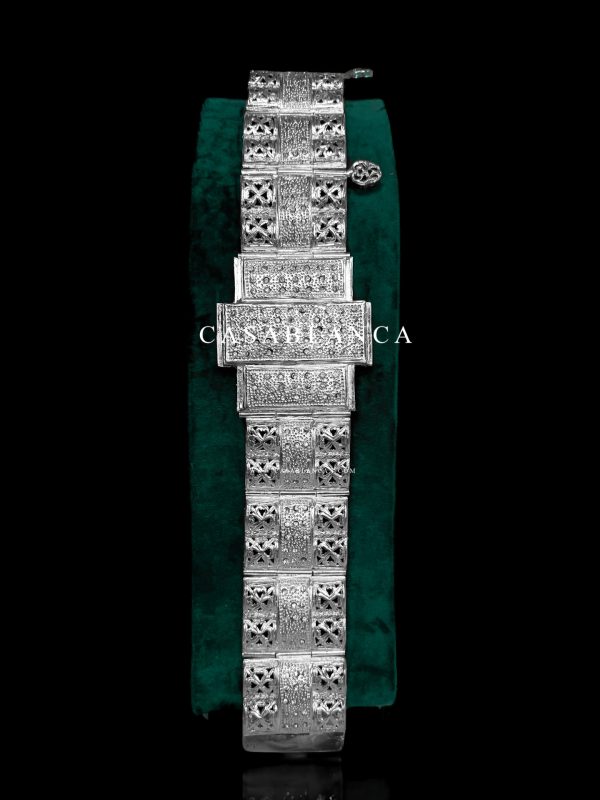 Moroccan Silver Mdamma Belt - Aliayh