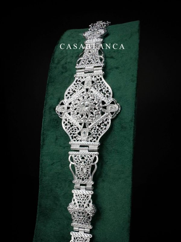 Silver Moroccan Belt - Selene