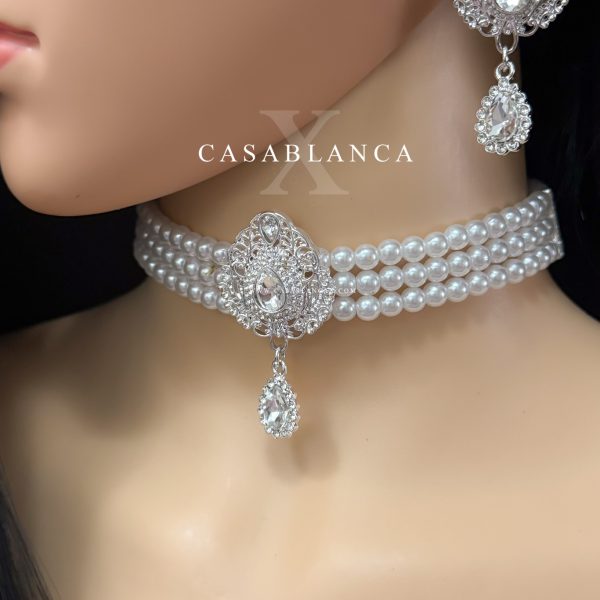Zilveren Choker Set - Qalira - Image 2