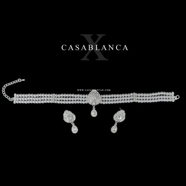 Zilveren Choker Set - Qalira - Image 3