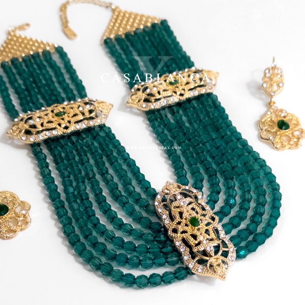 Groene Sieraden Set Traditioneel - Ravira - Image 3