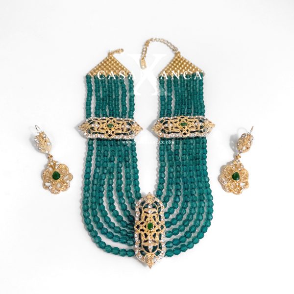 Green Jewelry Set Traditional - Ravira
