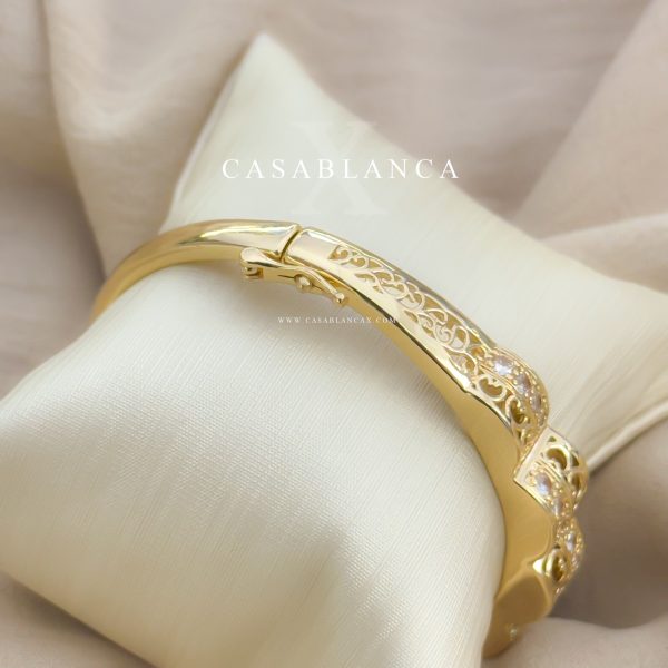 Marokkaanse Traditioneel Gouden Armband - Dhalira - Image 3