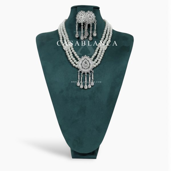 Zilveren Parelketting Set - Kairin - Image 3