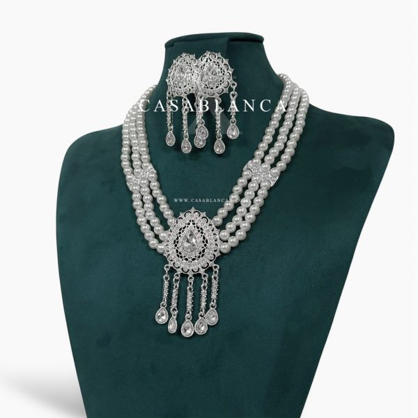 Zilveren Parelketting Set - Kairin - Image 2