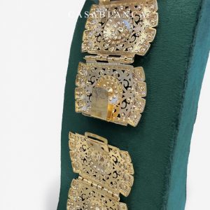Gouden Mdamma Riem Marokkaanse Jurk Ceintuur - Maliya - immagine 3