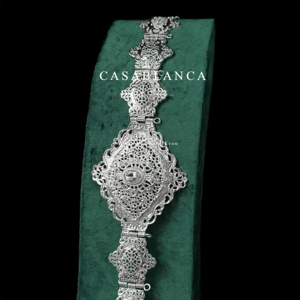 Taqlidi Moroccan Silver Belt - Liora