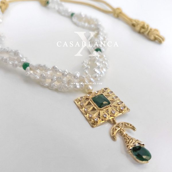 Chaîne en or verte - Elysia - Image 3