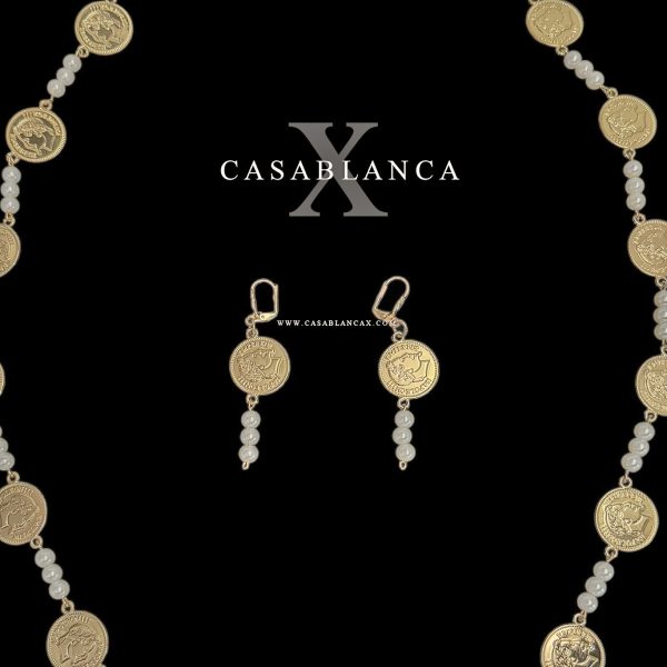 Traditionele Gouden Muntenketting Set - Sienna - Image 3
