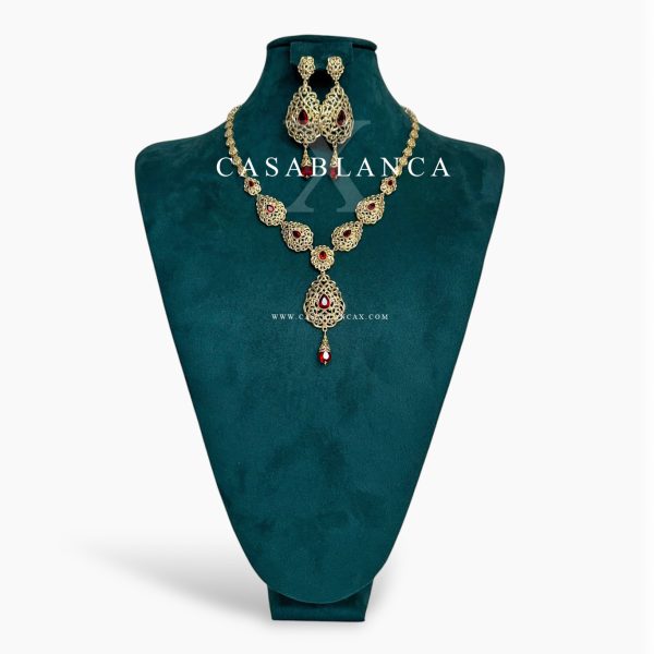 Gouden Set Rood - Cassia - Afbeelding 3