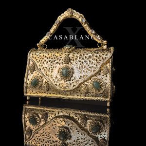Gouden Marokkaanse Avondtas - Amarael