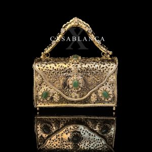 Gouden Marokkaanse Avondtas - Amarael
