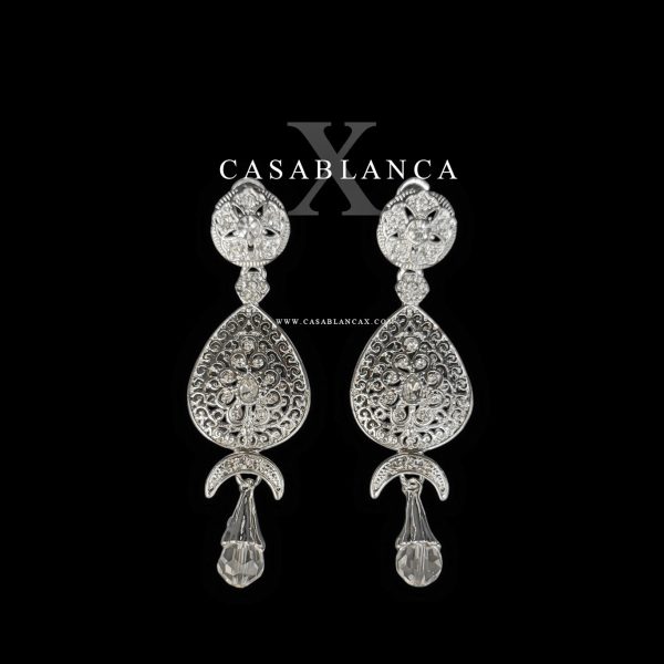 Silver Traditional Earrings - Alayna
