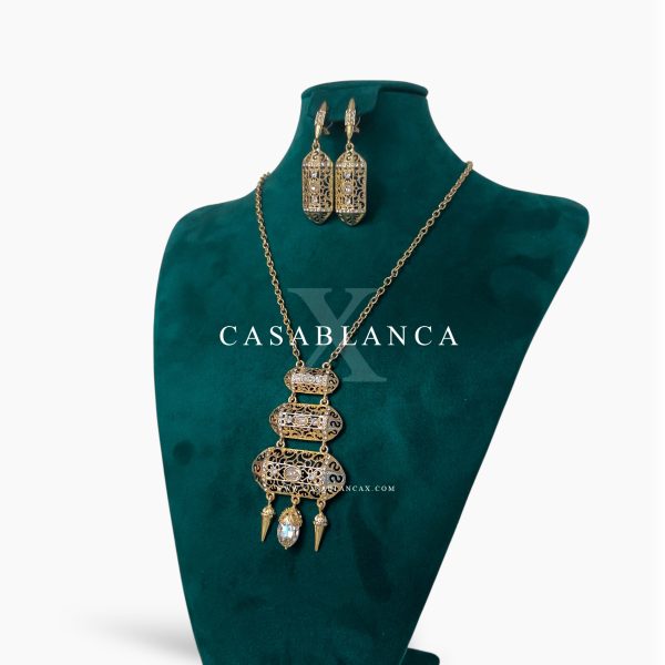 Taqlidi Gouden Simpele Ketting Set - Menisa - Imagen 2