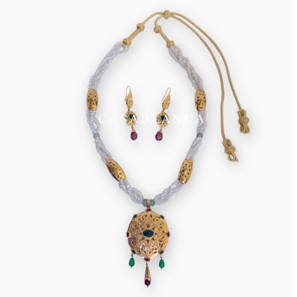 Beldi Groen Rood Ketting Set Rafiny - Mirage - Imagen 4
