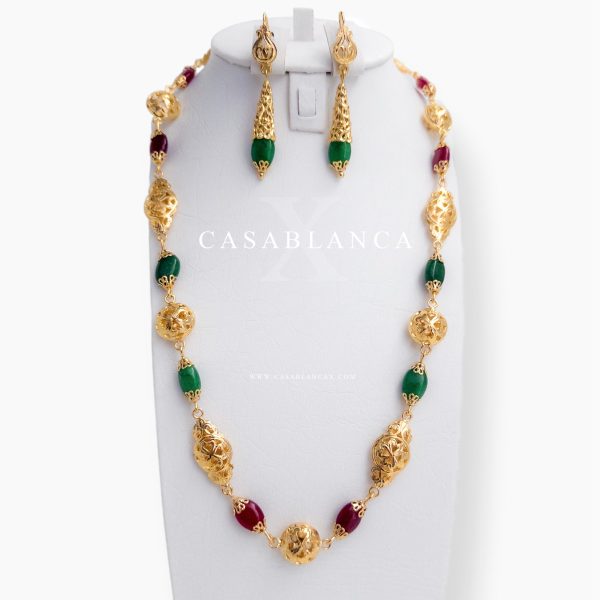 Gouden Beldi Ketting Set Maray - Mirage - Afbeelding 2