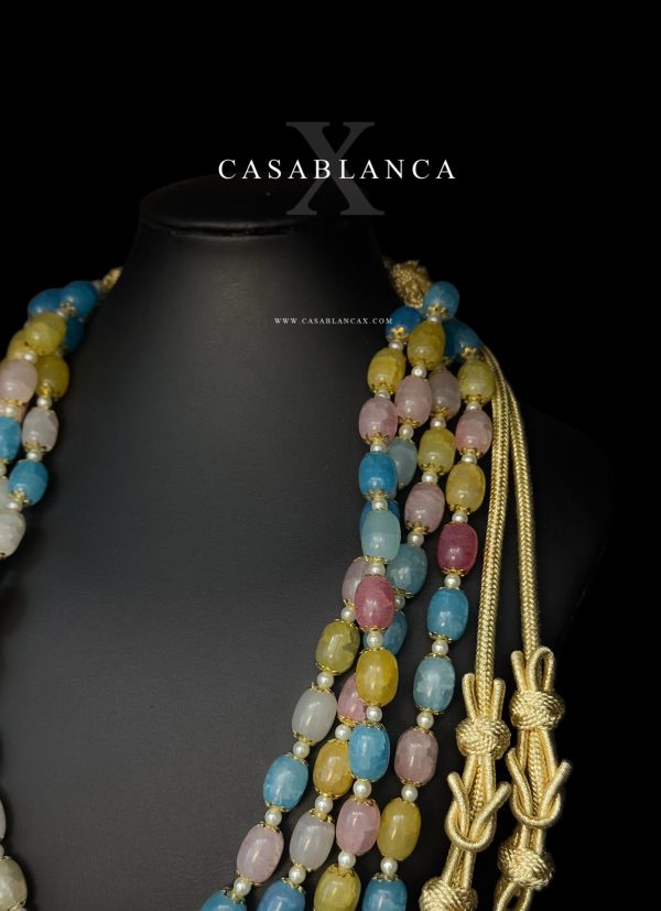 Marokkaanse Multikleur Ab Ketting - Sera - Imagen 3