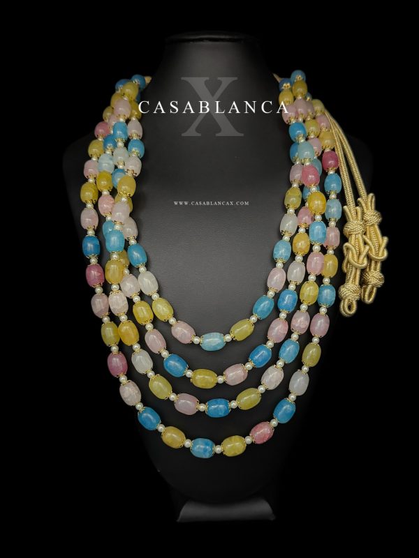 Marokkaanse Multikleur Ab Ketting - Sera - Imagen 2